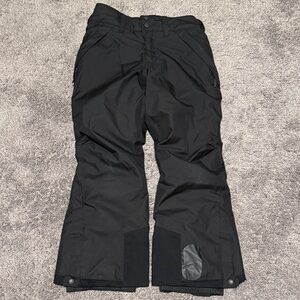 Girl Patagonia H2no Black Ski Pants. Waterproof